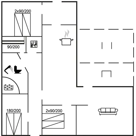 Vakantiehuis Fridoline - 450m From The Sea By Interhome Sonderby (Midtjylland)