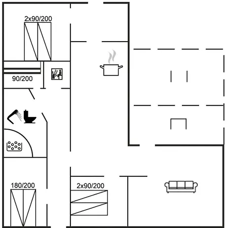 Fridoline - 450m From The Sea By Interhome * Sonderby (Midtjylland)